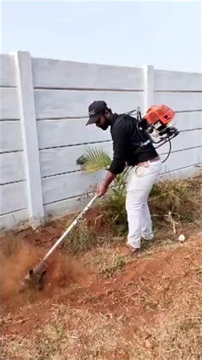 Multipurpose Sidepack Backpack Brush Cutter | Small machine for big jobs - weeding, mowing!