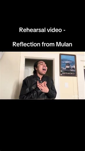 #reflection from #mulan #disneyprincess #disneysong #disneysongs #musicaltheater #songwriter