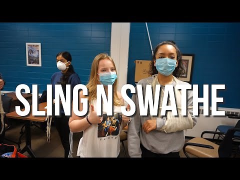 Sling and Swathe EMT Trauma Skill