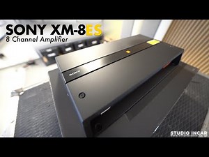 SONY XM8ES Brand New 8 channel car audio amplifier