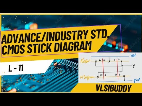 L 11 | ADVANCE CMOS STICK DIAGRAM IN EASY WAY