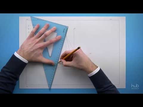 Rapid cavalier axonometry of a pyramid