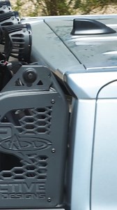 The durable design of our Race Series Chase Rack and the included bed cab corner braces add additional rigidity and further strengthen your truck bed when adventuring off-road. Made from American steel, this rack will withstand the toughest terrain. The resilient dual-stage hammer black powder coat finish with satin black lightweight aluminum side panels provide utility and an aggressive style to your Tacoma. #addictivedesertdesigns #addoffroad #ADD #offroad #offroadparts #aftermarket #truckacce