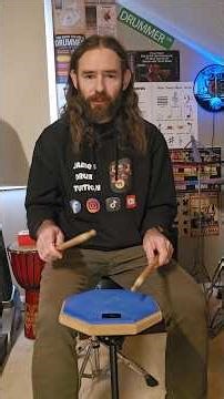 Tutorial series 25: Triplets - Video 7. Exercise: 8th note triplets fingers. Drums: Yamaha DTX10