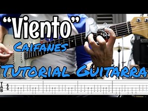 Viento Tutorial Guitarra (Caifanes)