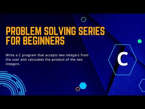 Write a C program that accepts two integers from the user and calculates the product of the two inte