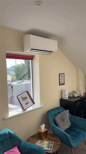 Daikin 3.5kW Wallmount Install for Care Home Reception