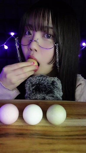 ASMR 紙風船を食べる音🍡