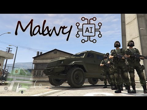 MalwyAI Showcase - Advanced Ped/Guards creator. Controllable Peds/NPCs for FiveM script.