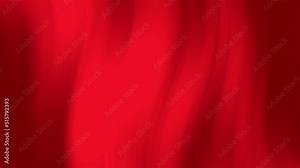 Abstract red background with waves. Seamless loop. Video animation. Ultra HD 4K 3840x2160