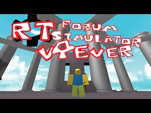 The ROBLOX Talk Forum Simulator - V4(ever)