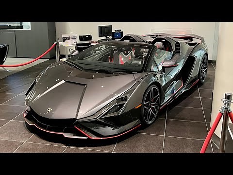 The 1 of 19 Lamborghini Sian Roadster! *$3.5 MILLION Hypercar*
