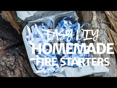 Easy Homemade Fire Starters That Work like a Charm