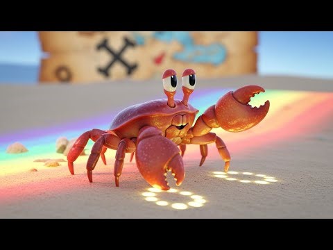 🏴‍☠️ Fun Pirate Songs for Kids | Captain Crab Treasure Sing Along and More!