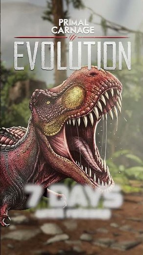 7 DAYS Until Evolution! #primalcarnage #playstation