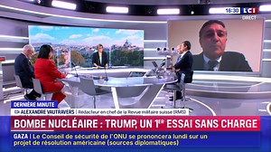 Bombe B61 : le premier test nucléaire de Donald Trump ? | LCI