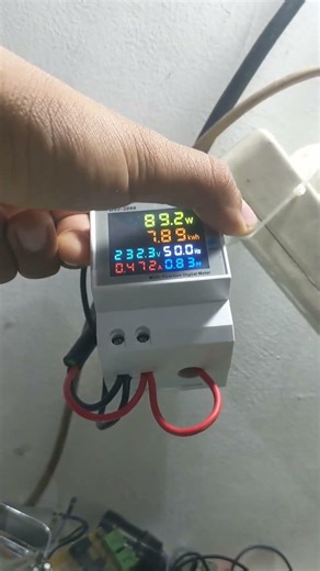 Tes Singkat Power Meter AC 1 Phasa D52 2066 KWH