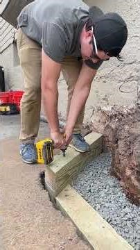 This Retaining Wall Was Failing - Full Rebuild