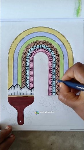 Easy and simple mandala for beginners || mandala art for beginners and kids