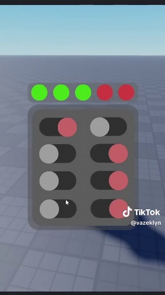 Button Pattern Puzzle | https://create.roblox.com/store/asset/86726367257471/Minigame4-Vaze #roblox #robloxstudio