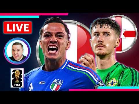 Italy vs Northern Ireland LIVE | FIFA World Cup 2026 Playoff Watchalong