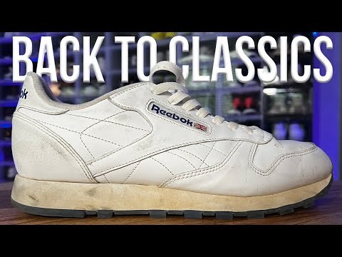 How to Clean Reebok Classics with Dish Soap.