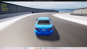 Carsim+Simulink+Unreal Engine 5 浙江国际赛车场自动驾驶场景虚拟测试