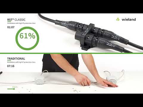 Pluggable vs. Traditional RST® CLASSIC - Wieland Electric