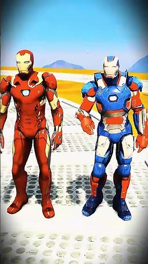 Hulk vs Iron Man – Ultimate Battle! 💥 Who Wins? #Shorts