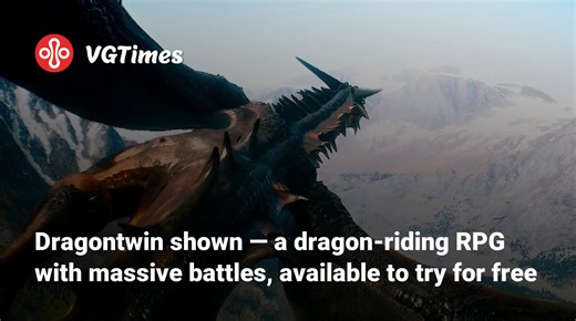 Dragontwin shown — a dragon-riding RPG with massive battles, available to try for free