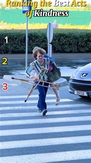 Ranking the Best Acts of Kindness ❤️‎‎‎#ActsOfKindness #HeartwarmingMoments #KindnessMatters