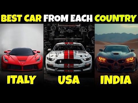 Top Cars From Around the World | Country-Wise Best Cars