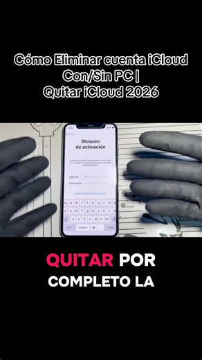 Cómo Eliminar cuenta iCloud Con/Sin PC | Quitar iCloud 2026 #iCloud #EliminariCloud #QuitarCuentaiCloud #iPhone2026 #DesbloqueariPhone. b
