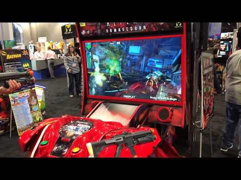Aliens Armageddon Arcade Shooter at www.ThePinballCompany.com