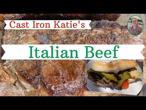 Outdoor Dutch Oven Italian Beef