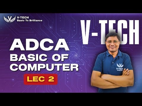 ADCA Fundamental Lecture 2 | Classification & Generations of Computer | Computer Basics in Hindi