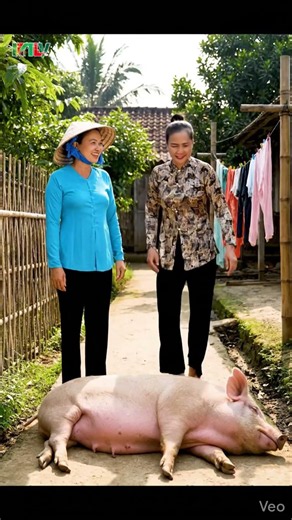 Phim con heo, heo hài hước, những tình huống hài hước nhất. #pig #giaitri #haihuoc #vuinhon