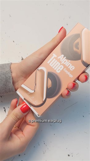 Music lovers, meet our best earplug yet! Alpine Tune is your new concert- and festival-essential. 🎵 No compromise on sound quality 👂 Fits perfectly in every ear 🗣️ Crystal-clear conversations | Alpine Hearing Protection