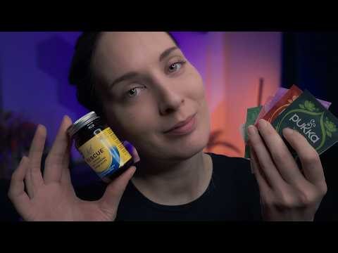 ASMR Bedtime Tea & Catching Up ☕ Soft Spoken EN/FR | Personal Attention for Sleep