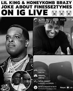 Lil King & HoneyKomb Brazy JOKE About Finesse2Tymes 😭😂