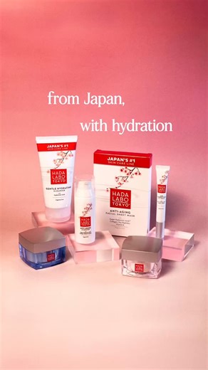 Say hello to the full Hada Labo Tokyo™ routine. Your shortcut to revitalized, hydrated, glow-all-day skin. 💦 #HadaLaboLove #skincare #japaneseskincare #jbeauty #skincareroutine #antiaging | Hada Labo Tokyo
