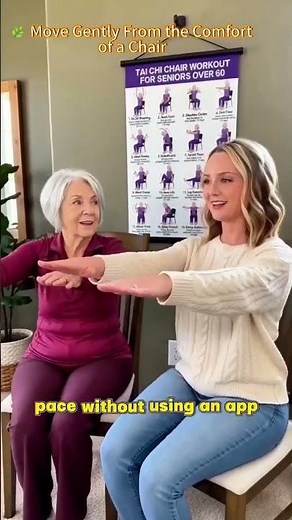 16 Easy Chair Tai Chi Moves for Seniors 🪑✨