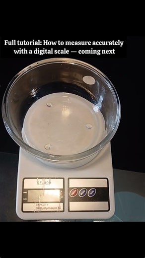 Full tutorial: How to measure accurately with a digital scale- coming next #AccurateMeasurement