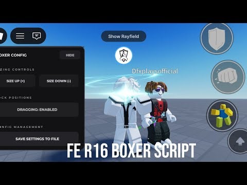 FE r16 boxer script | universal script | Roblox script