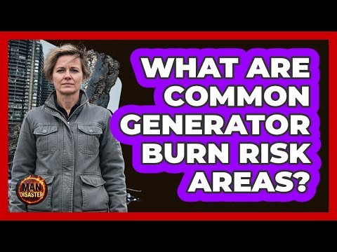 What Are Common Generator Burn Risk Areas?