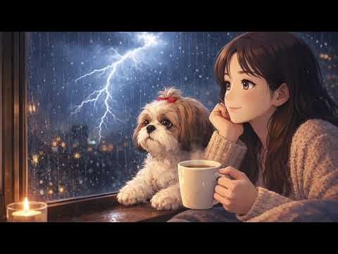 Late Night Lofi 🌌 Calm Beats to Relax & Unwind [4K ] | Midnight Lofi