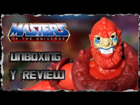 Unboxing y Review de Beast-Man de MOTU Origins de Mattel !!!!!