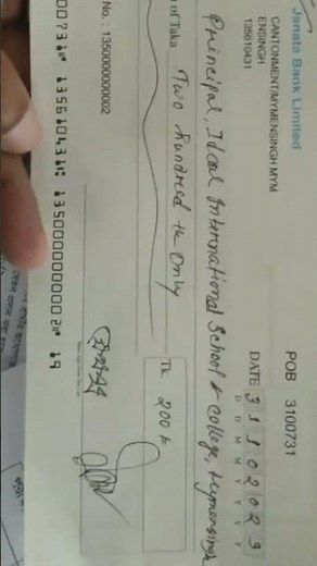 How To Write Bank Draft Paper.