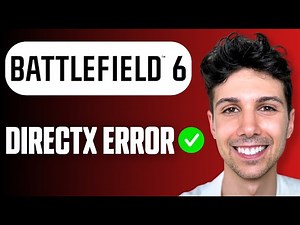 How to Fix Battlefield 6 DirectX Error (Easy Guide 2026)