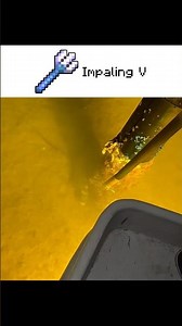 Minecraft enchantments in real life.🪓🔱 #minecraft #minecraftshorts